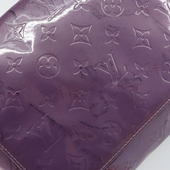 Authentic LOUIS VUITTON Monogram Vernis Thompson Street Bag Viole M91095 LV - Picture 7 of 16